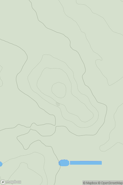 Thumbnail image for Red Hill [Central and Eastern England] showing contour plot for surrounding peak